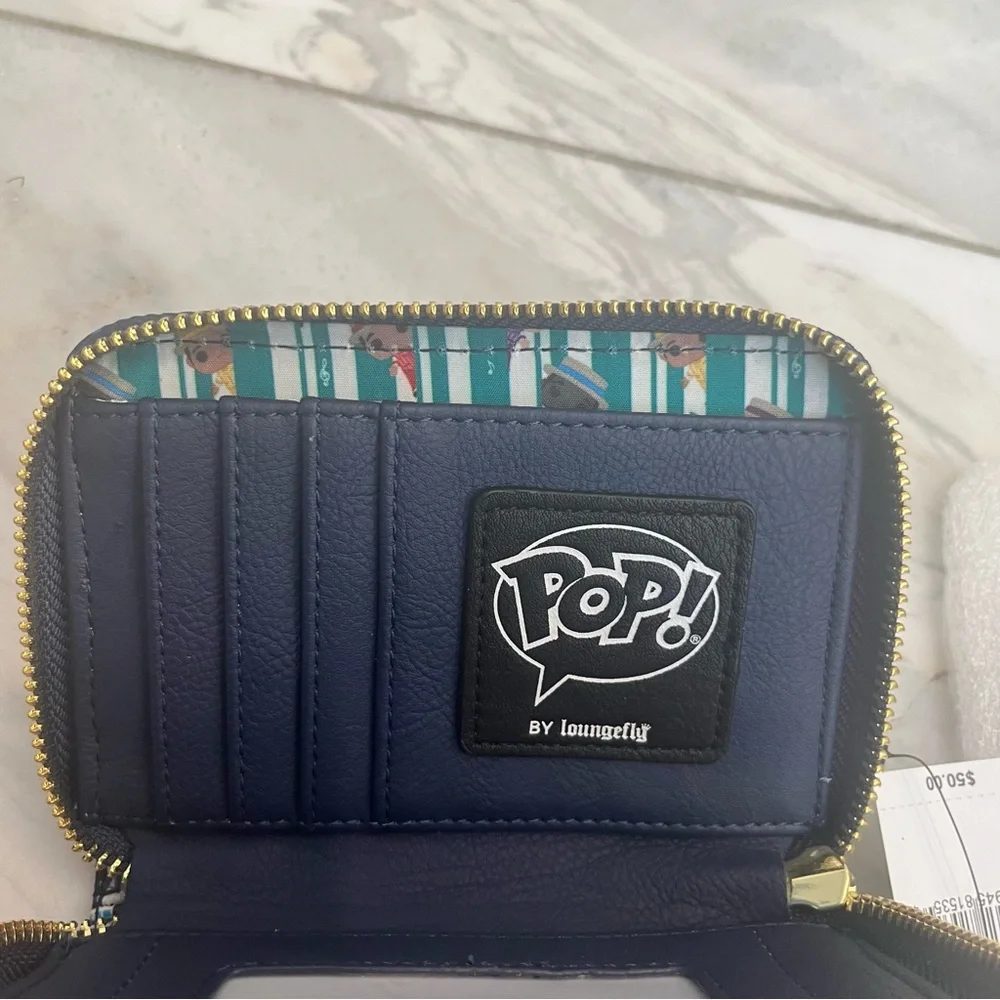 DISNEY PARKS LOUNGEFLY NWT DAPPER DAN MAIN STREET WALLET - Picture 5 of 6